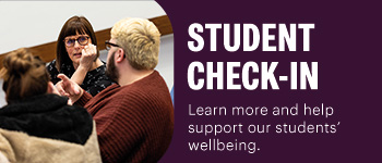 Student-Check-In. Learn more and help support our students鈥� wellbeing.